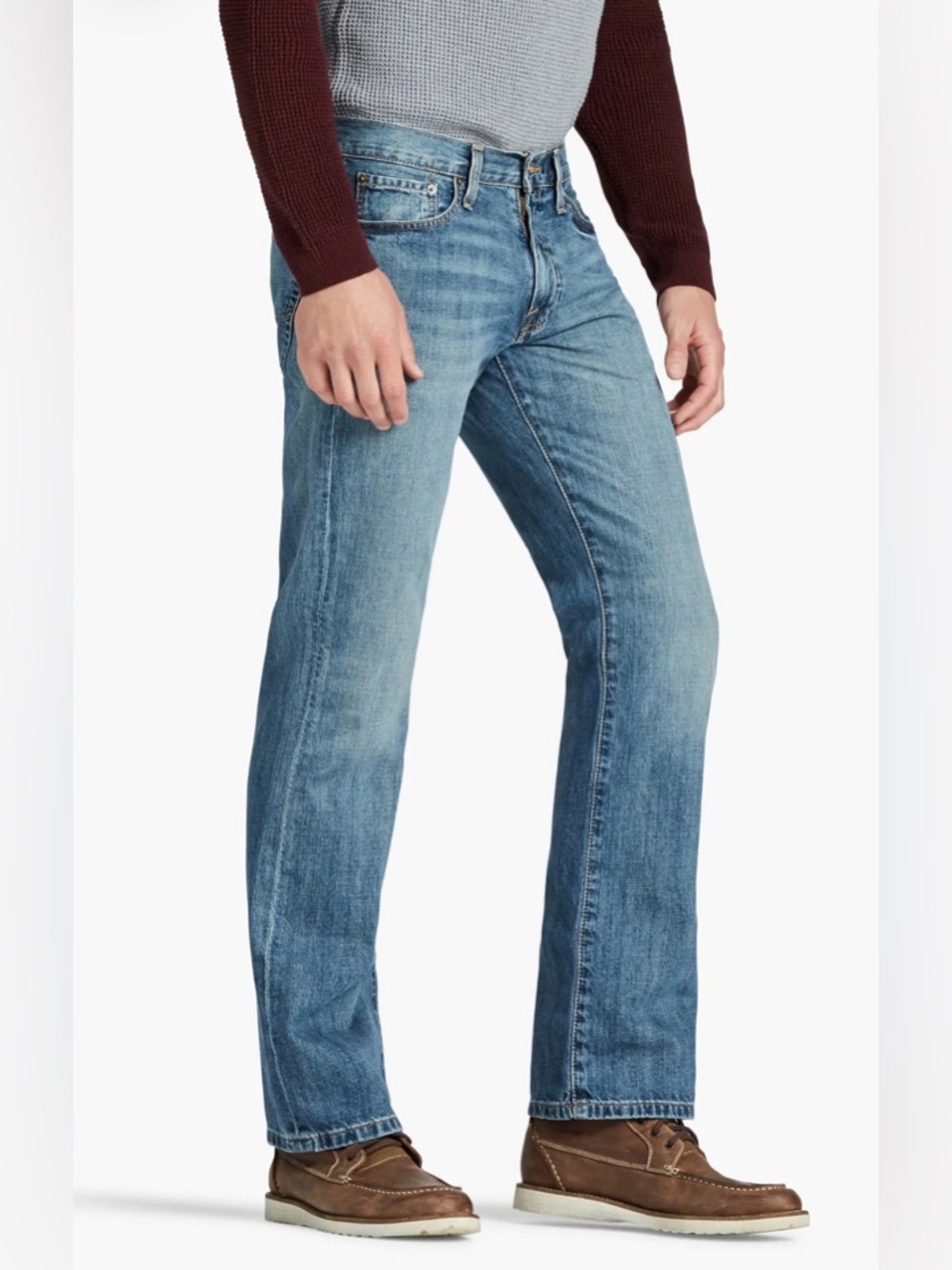 Lucky Brand 221 Distressed Original Boot Jean